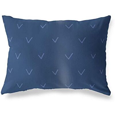 Bonamaison dekorativt kuddöverdrag, blå prydnadskuddöverdrag, heminredning örngott för vardagsrum, soffa, sovrum, storlek: 45 x 60 cm – designad och tillverkad i Turkiet Bonamaison dekorativt kuddöverdrag, blå prydnadskuddöverdrag, heminredning örngott för vardagsrum, soffa, sovrum, storlek: 45 x 60 cm – designad och tillverkad i Turkiet