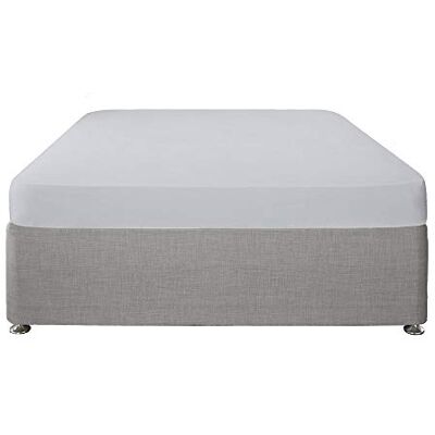 laqula Serene Easy Care 32 cm djupt anpassat lakan King SILVER laqula Serene Easy Care 32 cm djupt anpassat lakan King SILVER