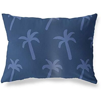 Bonamaison dekorativt kuddöverdrag, blå prydnadskuddöverdrag, heminredning örngott för vardagsrum, soffa, sovrum, storlek: 45 x 60 cm – designad och tillverkad i Turkiet Bonamaison dekorativt kuddöverdrag, blå prydnadskuddöverdrag, heminredning örngott för vardagsrum, soffa, sovrum, storlek: 45 x 60 cm – designad och tillverkad i Turkiet