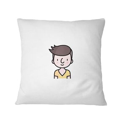 Bona Basics , Dekorativt kuddfodral, Dekorativt örngott, Heminredning, för Soffa, Kafé, Storlek: 60x60 Cm, Färg: Vit Bona Basics , Dekorativt kuddfodral, Dekorativt örngott, Heminredning, för Soffa, Kafé, Storlek: 60x60 Cm, Färg: Vit
