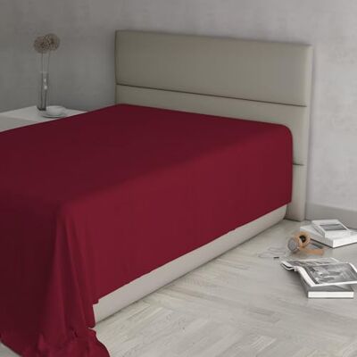 Italian Bed Linen MAX COLOR överlakan 100% bomull, enfärgad, vinröd, enkel 150x300cm Italian Bed Linen MAX COLOR överlakan 100% bomull, enfärgad, vinröd, enkel 150x300cm