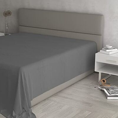 Italian Bed Linen MAX COLOR överlakan 100% bomull, enfärgad, mörkgrå, dubbel maxi 270 x 300 cm Italian Bed Linen MAX COLOR överlakan 100% bomull, enfärgad, mörkgrå, dubbel maxi 270 x 300 cm