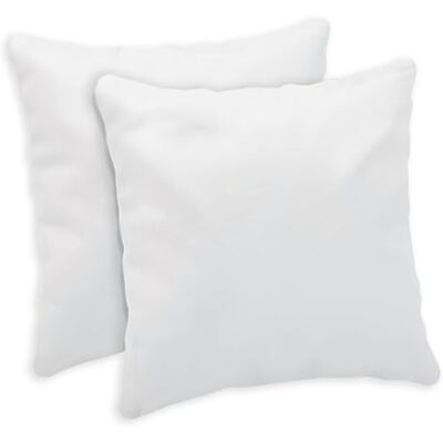 Giovanni Dolcinotti MADE IN ITALY Set med 2 örngott för soffa 50 x 50 dekorativa örngott 100% bomull med silkeslen effekt dold dragkedja vit Atlanta-mönster Giovanni Dolcinotti MADE IN ITALY Set med 2 örngott för soffa 50 x 50 dekorativa örngott 100% bomull med silkeslen effekt dold dragkedja vit Atlanta-mönster