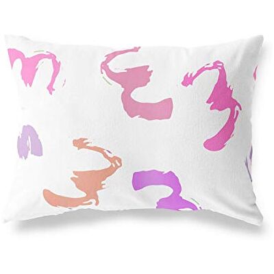 Bonamaison dekorativt kuddöverdrag, slumpmässigt mönster prydnadskuddöverdrag, heminredning örngott för vardagsrum, soffa, sovrum, storlek: 45 x 60 cm – designad och tillverkad i Turkiet Bonamaison dekorativt kuddöverdrag, slumpmässigt mönster prydnadskuddöverdrag, heminredning örngott för vardagsrum, soffa, sovrum, storlek: 45 x 60 cm – designad och tillverkad i Turkiet