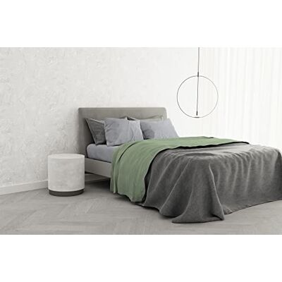 Italian Bed Linen Bäddset i 100% bomull TRENDY CHIC, dubbel, pistasch Italian Bed Linen Bäddset i 100% bomull TRENDY CHIC, dubbel, pistasch