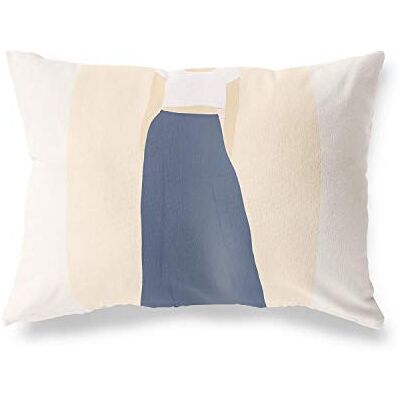 Bonamaison Dekorativt kuddöverdrag, polyester, flerfärgad, 35 x 50 cm Bonamaison Dekorativt kuddöverdrag, polyester, flerfärgad, 35 x 50 cm