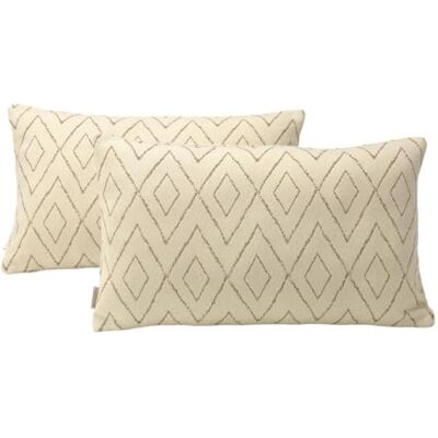 Alexandra House Living Beige örngott 30 x 50 cm 2 st Alexandra House Living Beige örngott 30 x 50 cm 2 st