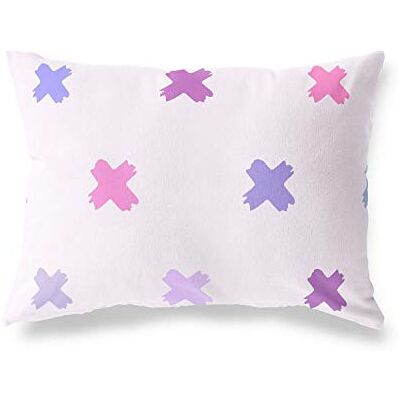 Bonamaison dekorativt kuddöverdrag, slumpmässigt mönster prydnadskuddöverdrag, heminredning örngott för vardagsrum, soffa, sovrum, storlek: 45 x 60 cm – designad och tillverkad i Turkiet Bonamaison dekorativt kuddöverdrag, slumpmässigt mönster prydnadskuddöverdrag, heminredning örngott för vardagsrum, soffa, sovrum, storlek: 45 x 60 cm – designad och tillverkad i Turkiet