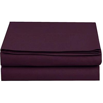 Elegant Comfort Lyxigt dra-på-lakan på Amazon, skrynkelfritt, 1500, förstklassig hotellkvalitet, dra-på-lakan i en del, dubbel/dubbel XL-storlek, lila Elegant Comfort Lyxigt dra-på-lakan på Amazon, skrynkelfritt, 1500, förstklassig hotellkvalitet, dra-på-lakan i en del, dubbel/dubbel XL-storlek, lila