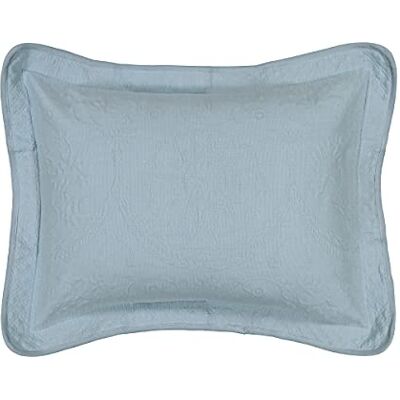 Historic Charleston Historisk Charleston Matelasse, Bomull, Blå, Standard Sham (50 cm x 66 cm) Historic Charleston Historisk Charleston Matelasse, Bomull, Blå, Standard Sham (50 cm x 66 cm)