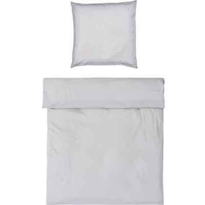 Möve Luxury sängkläder, 155 x 220 cm + 80 x 80 cm av 100% bomull, månljus Möve Luxury sängkläder, 155 x 220 cm + 80 x 80 cm av 100% bomull, månljus