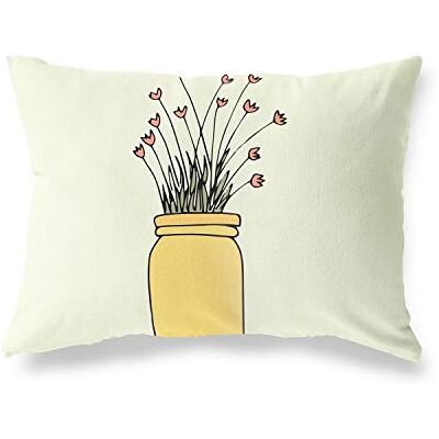 Bonamaison Dekorativt kuddöverdrag, polyester, flerfärgad, 35 x 50 cm Bonamaison Dekorativt kuddöverdrag, polyester, flerfärgad, 35 x 50 cm