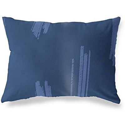 Bonamaison dekorativt kuddöverdrag, blå prydnadskuddöverdrag, heminredning örngott för vardagsrum, soffa, sovrum, storlek: 45 x 60 cm – designad och tillverkad i Turkiet Bonamaison dekorativt kuddöverdrag, blå prydnadskuddöverdrag, heminredning örngott för vardagsrum, soffa, sovrum, storlek: 45 x 60 cm – designad och tillverkad i Turkiet