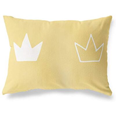 Bonamaison dekorativt kuddöverdrag, slumpmässigt mönster prydnadskuddöverdrag, heminredning örngott för vardagsrum, soffa, sovrum, storlek: 45 x 60 cm – designad och tillverkad i Turkiet Bonamaison dekorativt kuddöverdrag, slumpmässigt mönster prydnadskuddöverdrag, heminredning örngott för vardagsrum, soffa, sovrum, storlek: 45 x 60 cm – designad och tillverkad i Turkiet