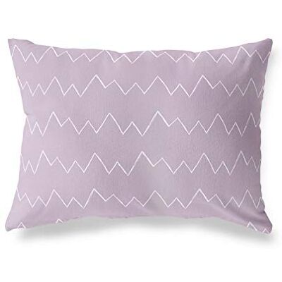 Bonamaison dekorativt kuddöverdrag, slumpmässigt mönster prydnadskuddöverdrag, heminredning örngott för vardagsrum, soffa, sovrum, storlek: 45 x 60 cm – designad och tillverkad i Turkiet Bonamaison dekorativt kuddöverdrag, slumpmässigt mönster prydnadskuddöverdrag, heminredning örngott för vardagsrum, soffa, sovrum, storlek: 45 x 60 cm – designad och tillverkad i Turkiet