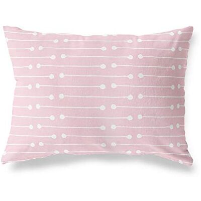 Bonamaison dekorativt kuddöverdrag, slumpmässigt mönster prydnadskuddöverdrag, heminredning örngott för vardagsrum, soffa, sovrum, storlek: 45 x 60 cm – designad och tillverkad i Turkiet Bonamaison dekorativt kuddöverdrag, slumpmässigt mönster prydnadskuddöverdrag, heminredning örngott för vardagsrum, soffa, sovrum, storlek: 45 x 60 cm – designad och tillverkad i Turkiet
