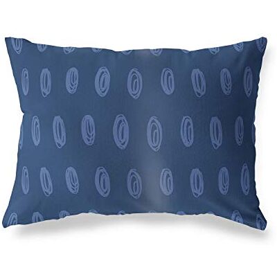 Bonamaison dekorativt kuddöverdrag, blå prydnadskuddöverdrag, heminredning örngott för vardagsrum, soffa, sovrum, storlek: 45 x 60 cm – designad och tillverkad i Turkiet Bonamaison dekorativt kuddöverdrag, blå prydnadskuddöverdrag, heminredning örngott för vardagsrum, soffa, sovrum, storlek: 45 x 60 cm – designad och tillverkad i Turkiet