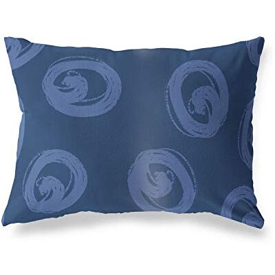 Bonamaison dekorativt kuddöverdrag, blå prydnadskuddöverdrag, heminredning örngott för vardagsrum, soffa, sovrum, storlek: 45 x 60 cm – designad och tillverkad i Turkiet Bonamaison dekorativt kuddöverdrag, blå prydnadskuddöverdrag, heminredning örngott för vardagsrum, soffa, sovrum, storlek: 45 x 60 cm – designad och tillverkad i Turkiet