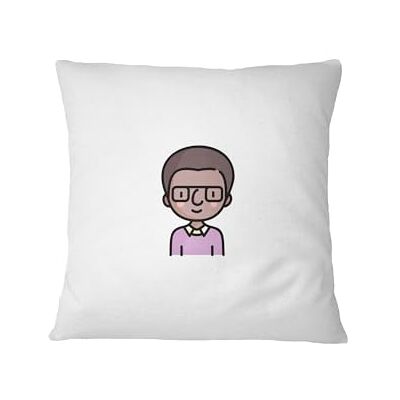Bona Basics , Dekorativt kuddfodral, Dekorativt örngott, Heminredning, för Soffa, Kafé, Storlek: 60x60 Cm, Färg: Vit Bona Basics , Dekorativt kuddfodral, Dekorativt örngott, Heminredning, för Soffa, Kafé, Storlek: 60x60 Cm, Färg: Vit