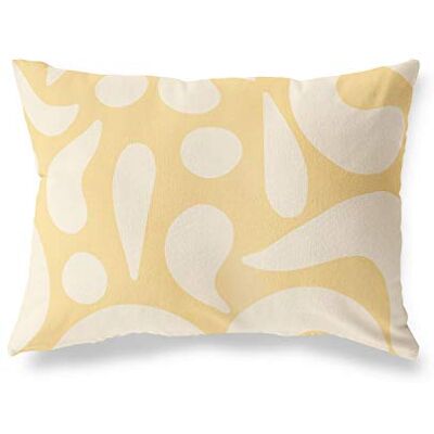 Bonamaison dekorativt kuddöverdrag slumpmässigt mönster, prydnadskuddöverdrag, heminredning örngott för vardagsrum, soffa, sovrum, storlek: 35 x 50 cm – designad och tillverkad i Turkiet Bonamaison dekorativt kuddöverdrag slumpmässigt mönster, prydnadskuddöverdrag, heminredning örngott för vardagsrum, soffa, sovrum, storlek: 35 x 50 cm – designad och tillverkad i Turkiet