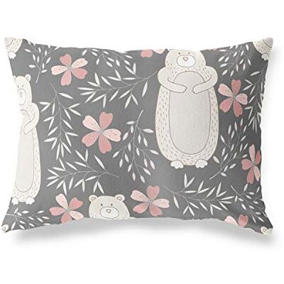 Bonamaison dekorativt kuddöverdrag, slumpmässigt mönster prydnadskuddöverdrag, heminredning örngott för vardagsrum, soffa, sovrum, storlek: 45 x 60 cm – designad och tillverkad i Turkiet Bonamaison dekorativt kuddöverdrag, slumpmässigt mönster prydnadskuddöverdrag, heminredning örngott för vardagsrum, soffa, sovrum, storlek: 45 x 60 cm – designad och tillverkad i Turkiet