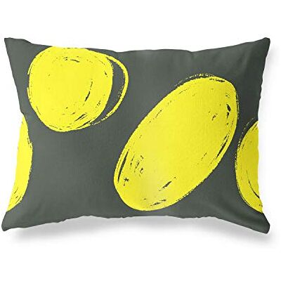 Bonamaison dekorativt kuddöverdrag, neongul blomma prydnadskuddöverdrag, hem dekorativa örngott för vardagsrum, soffa, sovrum, storlek: 45 x 60 cm Designad och tillverkad i Turkiet Bonamaison dekorativt kuddöverdrag, neongul blomma prydnadskuddöverdrag, hem dekorativa örngott för vardagsrum, soffa, sovrum, storlek: 45 x 60 cm Designad och tillverkad i Turkiet