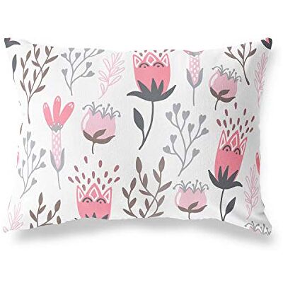 Bonamaison dekorativt kuddöverdrag, slumpmässigt mönster prydnadskuddöverdrag, heminredning örngott för vardagsrum, soffa, sovrum, storlek: 45 x 60 cm – designad och tillverkad i Turkiet Bonamaison dekorativt kuddöverdrag, slumpmässigt mönster prydnadskuddöverdrag, heminredning örngott för vardagsrum, soffa, sovrum, storlek: 45 x 60 cm – designad och tillverkad i Turkiet