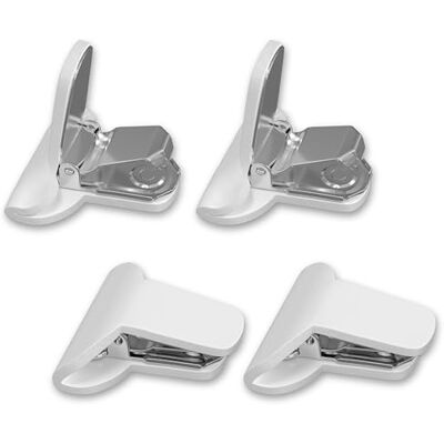 Fresh Ideas Comforter Clips Fräscha idéer vadderade klämmor – filtfästen förhindrar att täcken flyttas inuti påslakan sängkläder tillbehör, 4-pack Fresh Ideas Comforter Clips Fräscha idéer vadderade klämmor – filtfästen förhindrar att täcken flyttas inuti påslakan sängkläder tillbehör, 4-pack