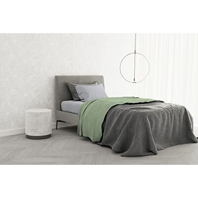 Italian Bed Linen Komplett säng 100% bomull TRENDY CHIC, Square och Halv, Pistachio Italian Bed Linen Komplett säng 100% bomull TRENDY CHIC, Square och Halv, Pistachio