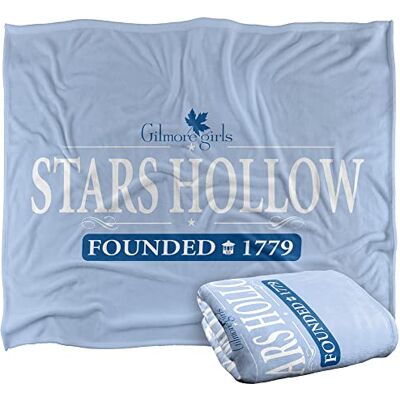 LOGOVISION GILMORE FLICKOR Stjärnor Ihålig Logotyp Silkeslen Touch Supermjuk Filt 152 x 127 cm LOGOVISION GILMORE FLICKOR Stjärnor Ihålig Logotyp Silkeslen Touch Supermjuk Filt 152 x 127 cm