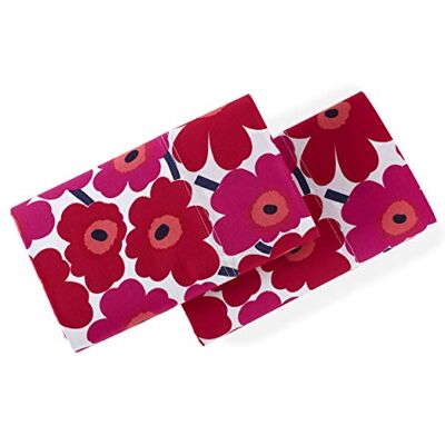 Marimekko örngottsset, bomull Percale sängkläder, smidig och cool heminredning (mini Unikko röd, standard) Marimekko örngottsset, bomull Percale sängkläder, smidig och cool heminredning (mini Unikko röd, standard)