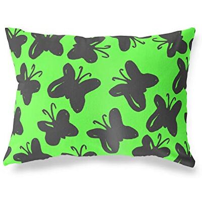 Bonamaison dekorativt kuddöverdrag, neongrön rök prydnadskuddöverdrag, hem dekorativa örngott för vardagsrum, soffa, sovrum, storlek: 45 x 60 cm Designad och tillverkad i Turkiet Bonamaison dekorativt kuddöverdrag, neongrön rök prydnadskuddöverdrag, hem dekorativa örngott för vardagsrum, soffa, sovrum, storlek: 45 x 60 cm Designad och tillverkad i Turkiet