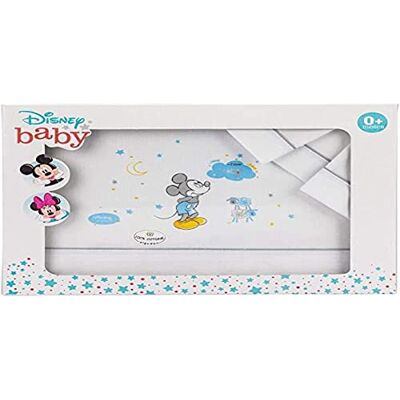Interbaby Disney Mickey Mouse Vit/Grå MK006-18 Interbaby Disney Mickey Mouse Vit/Grå MK006-18