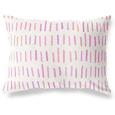 Bonamaison dekorativt kuddöverdrag, slumpmässigt mönster prydnadskuddöverdrag, heminredning örngott för vardagsrum, soffa, sovrum, storlek: 45 x 60 cm – designad och tillverkad i Turkiet Bonamaison dekorativt kuddöverdrag, slumpmässigt mönster prydnadskuddöverdrag, heminredning örngott för vardagsrum, soffa, sovrum, storlek: 45 x 60 cm – designad och tillverkad i Turkiet