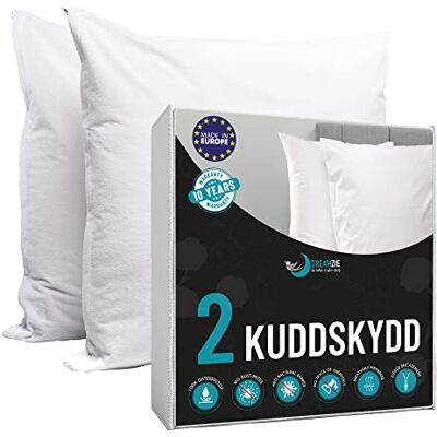 Dreamzie Vattentäta och Andningsbara Kuddskydd - 2 Pack Dreamzie Vattentäta och Andningsbara Kuddskydd - 2 Pack