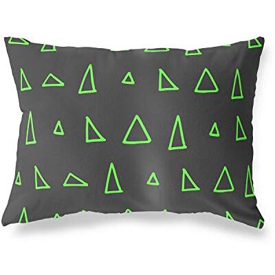 Bonamaison dekorativt kuddöverdrag, neongrön rök prydnadskuddöverdrag, hem dekorativa örngott för vardagsrum, soffa, sovrum, storlek: 45 x 60 cm Designad och tillverkad i Turkiet Bonamaison dekorativt kuddöverdrag, neongrön rök prydnadskuddöverdrag, hem dekorativa örngott för vardagsrum, soffa, sovrum, storlek: 45 x 60 cm Designad och tillverkad i Turkiet