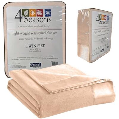 Thermee Micro Flannel Thermee Micro flanell tvillingstorlek alla årstider lätt lakan, maskintvätt och torr, ingen noppning, 90 L x 66 W, brun Thermee Micro Flannel Thermee Micro flanell tvillingstorlek alla årstider lätt lakan, maskintvätt och torr, ingen noppning, 90 L x 66 W, brun
