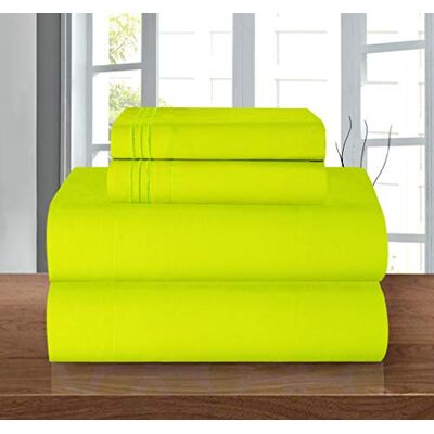 Elegant Comfort Elegant komfort lyxig mjuk 1 500 trådtäthet egyptisk kvalitet rynk- och mattbeständigt påslakanset 3 delar modern drottning lime Elegant Comfort Elegant komfort lyxig mjuk 1 500 trådtäthet egyptisk kvalitet rynk- och mattbeständigt påslakanset 3 delar modern drottning lime
