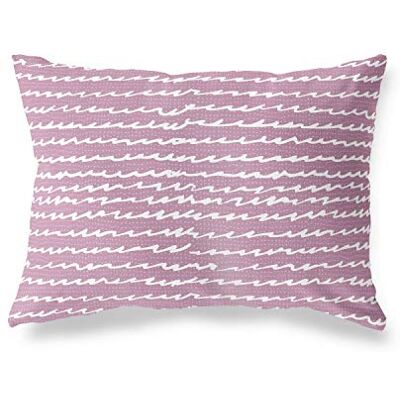 Bonamaison dekorativt kuddöverdrag slumpmässigt mönster, prydnadskuddöverdrag, heminredning örngott för vardagsrum, soffa, sovrum, storlek: 35 x 50 cm – designad och tillverkad i Turkiet Bonamaison dekorativt kuddöverdrag slumpmässigt mönster, prydnadskuddöverdrag, heminredning örngott för vardagsrum, soffa, sovrum, storlek: 35 x 50 cm – designad och tillverkad i Turkiet