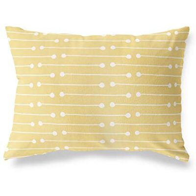 Bonamaison dekorativt kuddöverdrag slumpmässigt mönster, prydnadskuddöverdrag, heminredning örngott för vardagsrum, soffa, sovrum, storlek: 35 x 50 cm – designad och tillverkad i Turkiet Bonamaison dekorativt kuddöverdrag slumpmässigt mönster, prydnadskuddöverdrag, heminredning örngott för vardagsrum, soffa, sovrum, storlek: 35 x 50 cm – designad och tillverkad i Turkiet