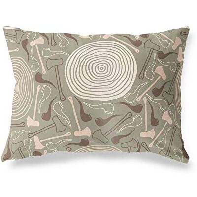 Bonamaison dekorativt kuddöverdrag, slumpmässigt mönster prydnadskuddöverdrag, heminredning örngott för vardagsrum, soffa, sovrum, storlek: 45 x 60 cm – designad och tillverkad i Turkiet Bonamaison dekorativt kuddöverdrag, slumpmässigt mönster prydnadskuddöverdrag, heminredning örngott för vardagsrum, soffa, sovrum, storlek: 45 x 60 cm – designad och tillverkad i Turkiet