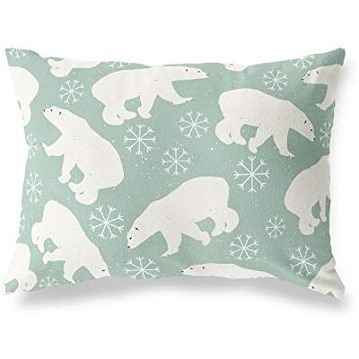 Bonamaison dekorativt kuddöverdrag slumpmässigt mönster, prydnadskuddöverdrag, heminredning örngott för vardagsrum, soffa, sovrum, storlek: 35 x 50 cm – designad och tillverkad i Turkiet Bonamaison dekorativt kuddöverdrag slumpmässigt mönster, prydnadskuddöverdrag, heminredning örngott för vardagsrum, soffa, sovrum, storlek: 35 x 50 cm – designad och tillverkad i Turkiet