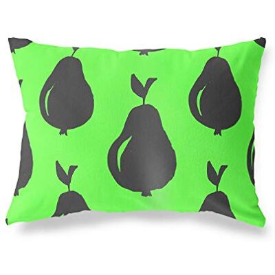 Bonamaison dekorativt kuddöverdrag, neongrön rök prydnadskuddöverdrag, hem dekorativa örngott för vardagsrum, soffa, sovrum, storlek: 45 x 60 cm Designad och tillverkad i Turkiet Bonamaison dekorativt kuddöverdrag, neongrön rök prydnadskuddöverdrag, hem dekorativa örngott för vardagsrum, soffa, sovrum, storlek: 45 x 60 cm Designad och tillverkad i Turkiet