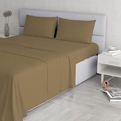 Italian Bed Linen Elegant sängset, hasselnöt, dubbel Italian Bed Linen Elegant sängset, hasselnöt, dubbel