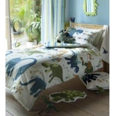 Catherine Lansfield barn dinosaurieformad kudde grön Catherine Lansfield barn dinosaurieformad kudde grön