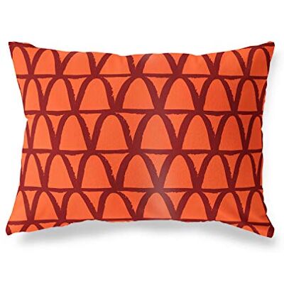 Bonamaison dekorativt kuddöverdrag, orange Bordeux prydnadskuddöverdrag, heminredning örngott för vardagsrum, soffa, sovrum, storlek: 45 x 60 cm Designad och tillverkad i Turkiet Bonamaison dekorativt kuddöverdrag, orange Bordeux prydnadskuddöverdrag, heminredning örngott för vardagsrum, soffa, sovrum, storlek: 45 x 60 cm Designad och tillverkad i Turkiet