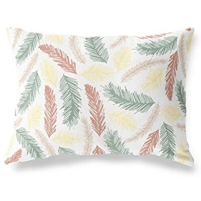 Bonamaison dekorativt kuddöverdrag slumpmässigt mönster, prydnadskuddöverdrag, heminredning örngott för vardagsrum, soffa, sovrum, storlek: 35 x 50 cm – designad och tillverkad i Turkiet Bonamaison dekorativt kuddöverdrag slumpmässigt mönster, prydnadskuddöverdrag, heminredning örngott för vardagsrum, soffa, sovrum, storlek: 35 x 50 cm – designad och tillverkad i Turkiet