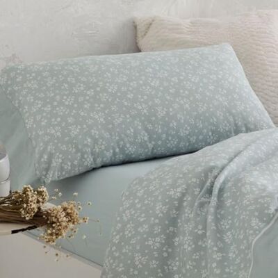 Blanco Flanelllakan av bomull 180 cm säng (+tillgängliga storlekar) Design 572 Laurel färg (180 x 190/200 cm) Blanco Flanelllakan av bomull 180 cm säng (+tillgängliga storlekar) Design 572 Laurel färg (180 x 190/200 cm)