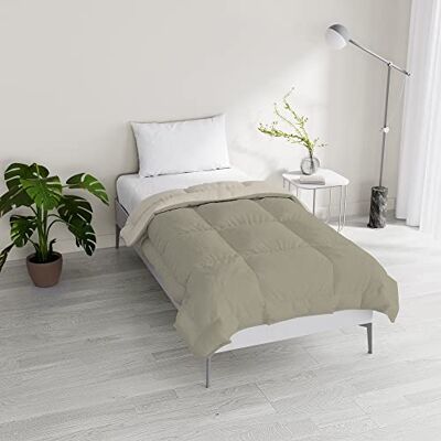 Italian Bed Linen Tvåfärgad vinterdunjacka Drömmar och nycker, Torter/grädde, Single 150x200cm Italian Bed Linen Tvåfärgad vinterdunjacka Drömmar och nycker, Torter/grädde, Single 150x200cm