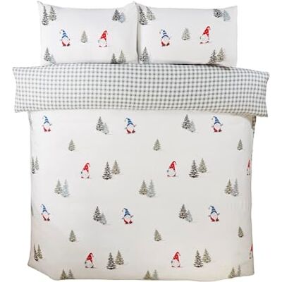 Rapport hem jul sängkläder set vinter Gonks mikrofiber påslakanset kung multi Rapport hem jul sängkläder set vinter Gonks mikrofiber påslakanset kung multi